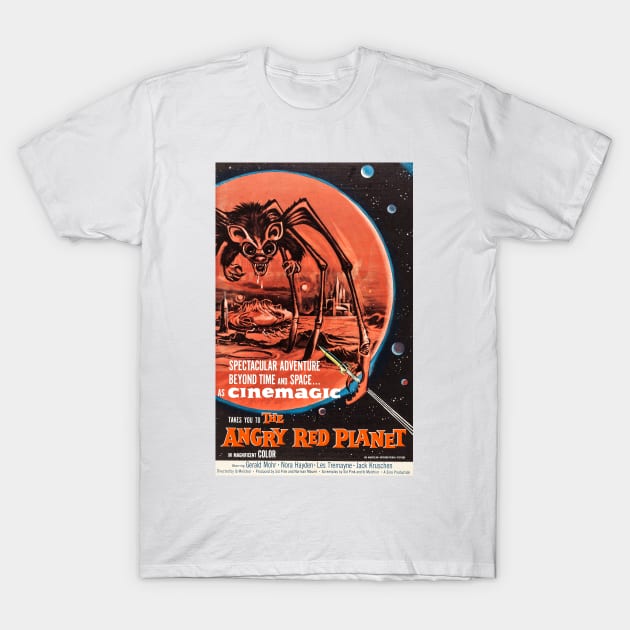 Angry Red Planet T-Shirt by ZippyFraggle1